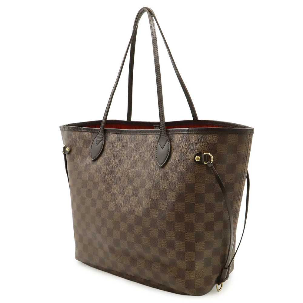 Louis Vuitton Tote Shoulder Damier Carry Hobo Bag Neverfull Brown